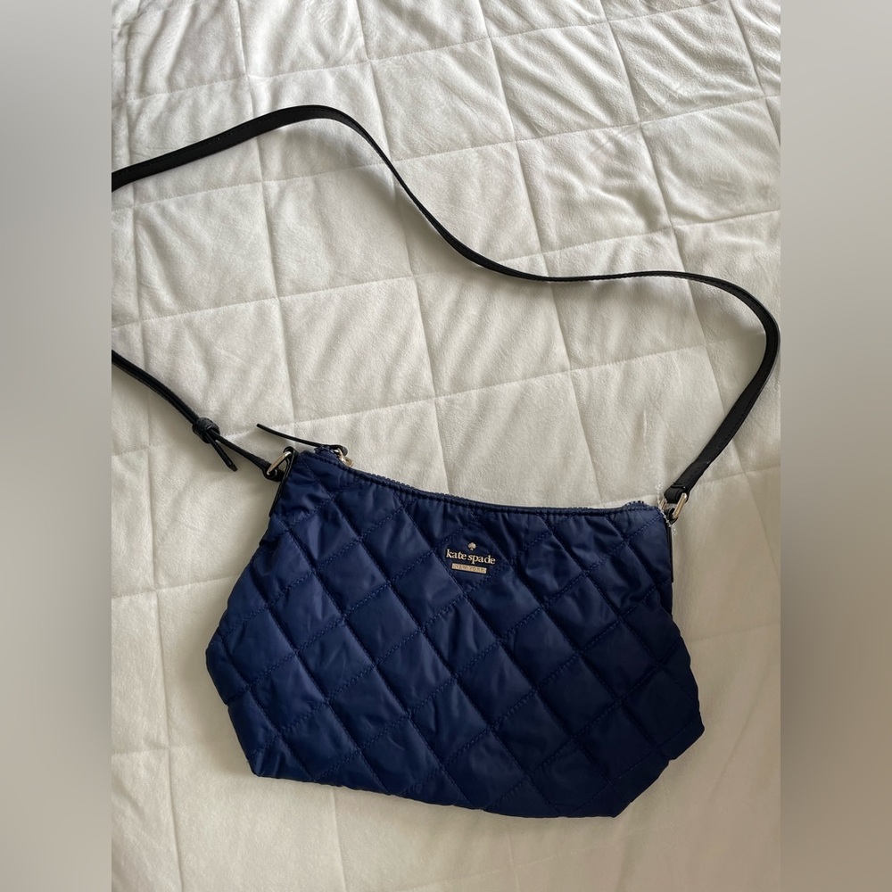 Kate Spade Vintage Quilted Nylon Crossbody Bag